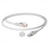 Cordon de brassage Blindé Cat.6A S/FTP RJ45 grey 3 m